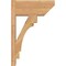 Ekena Millwork Merced Slat Smooth Outlooker, Western Red Cedar, 7 1/2"W x 16"D x 24"H OUT08X16X24MRC06SWR - alternate 2